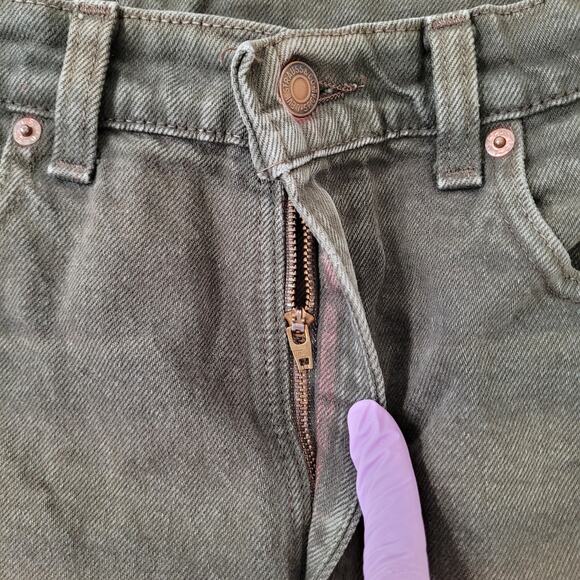 Vintage LEVIS 550 Mom Jeans Womens 8 28x29 Faded Over-Dyed - Picture 9 of 16